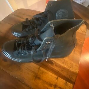 Converse Black High-Top Sneakers